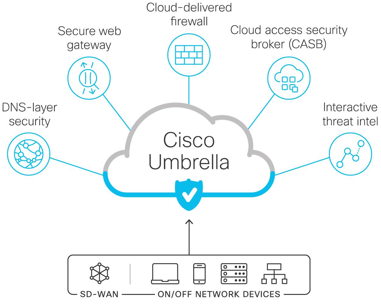 Schema of Cisco Umbrella