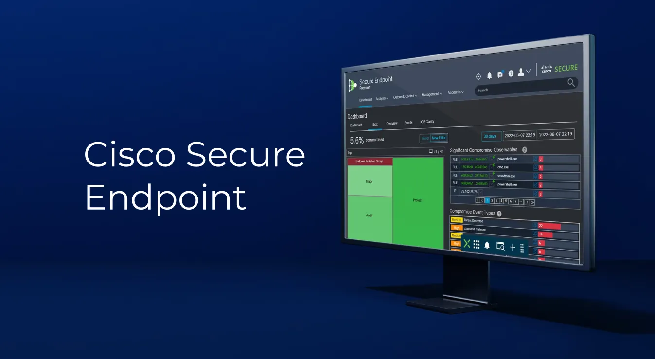 Illustration of Cisco Secure Endpoint App