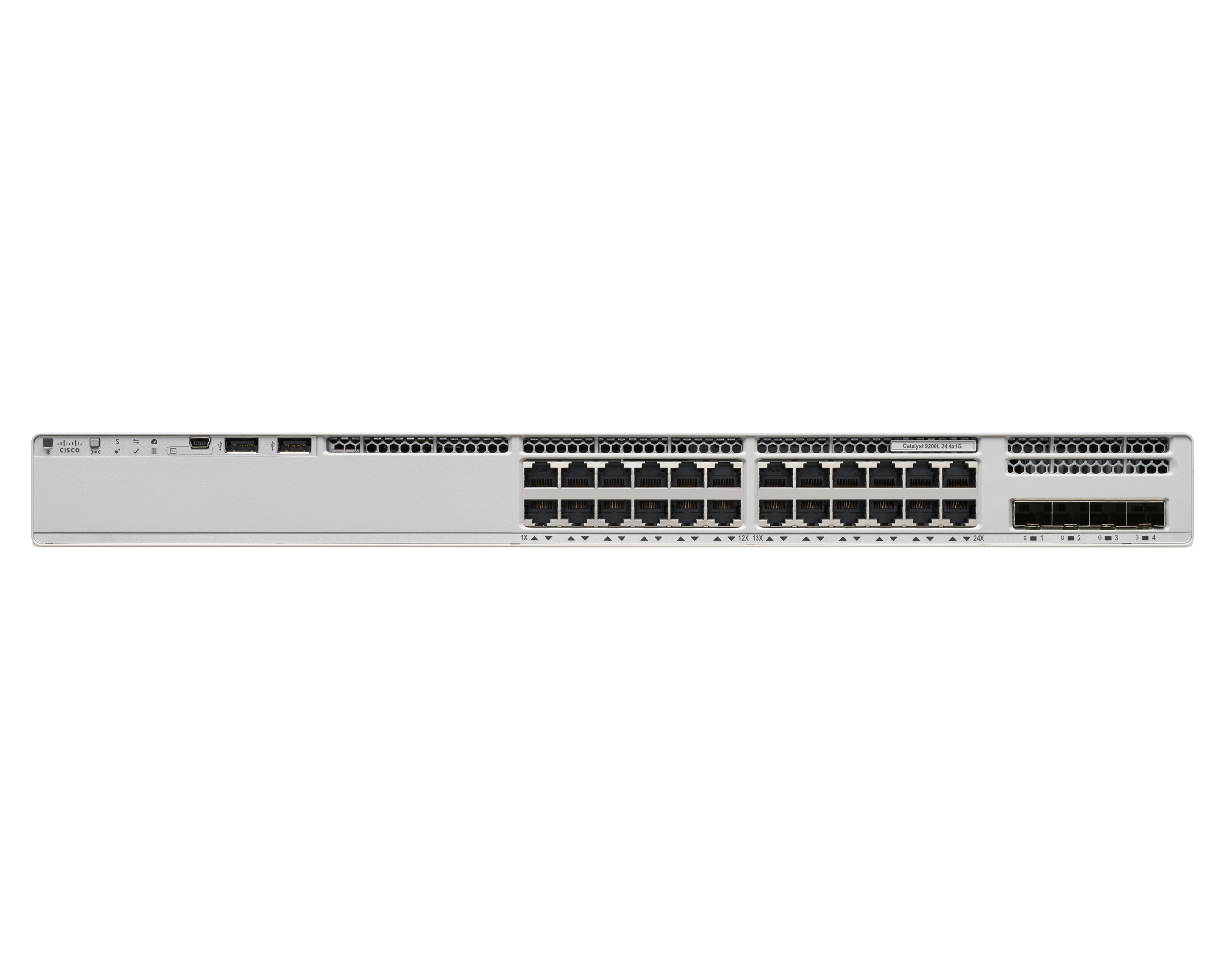 Switch C9200L-24T-4X 2GB RAM 4GB Flash 24 ports data, 4x 1/10G fixed uplinks